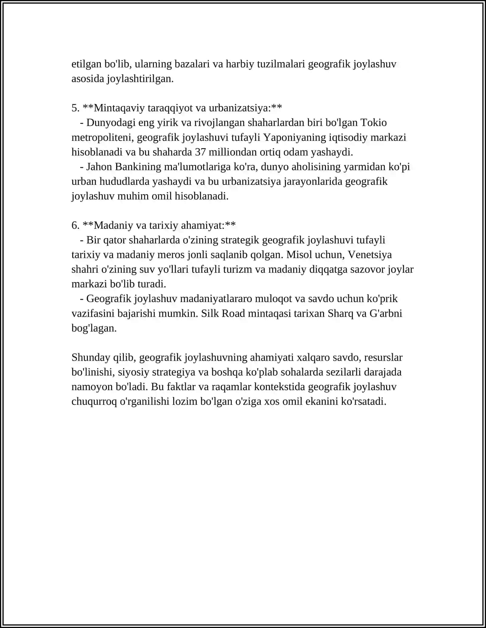 ORQA MIYYA OʻZAKLARINING JOYLASHUVI VA ULARNING AHAMIYATLARI 4