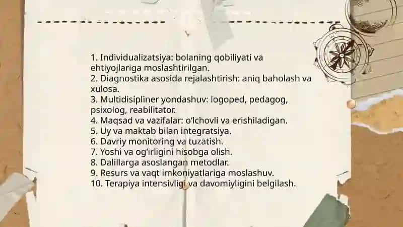 Korreksion- rivojlantiruvchi ishlarni rejalashtirish 4