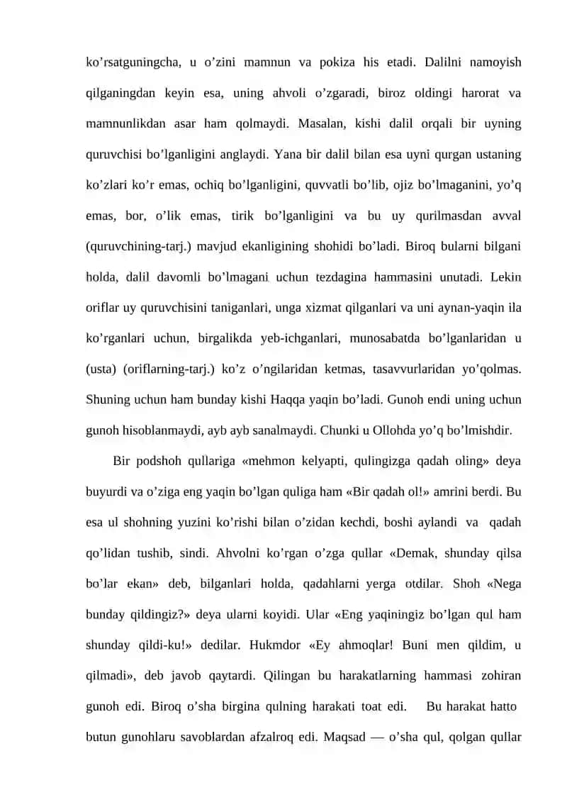 Asardagi qo’rquv, vafo, ishonch haqidagi fikrlar 4