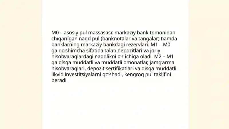 Pul va inflyasiya 4