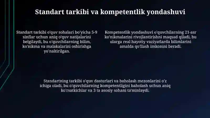 Davlat taʼlim standarti mazmun va mohiyati 4