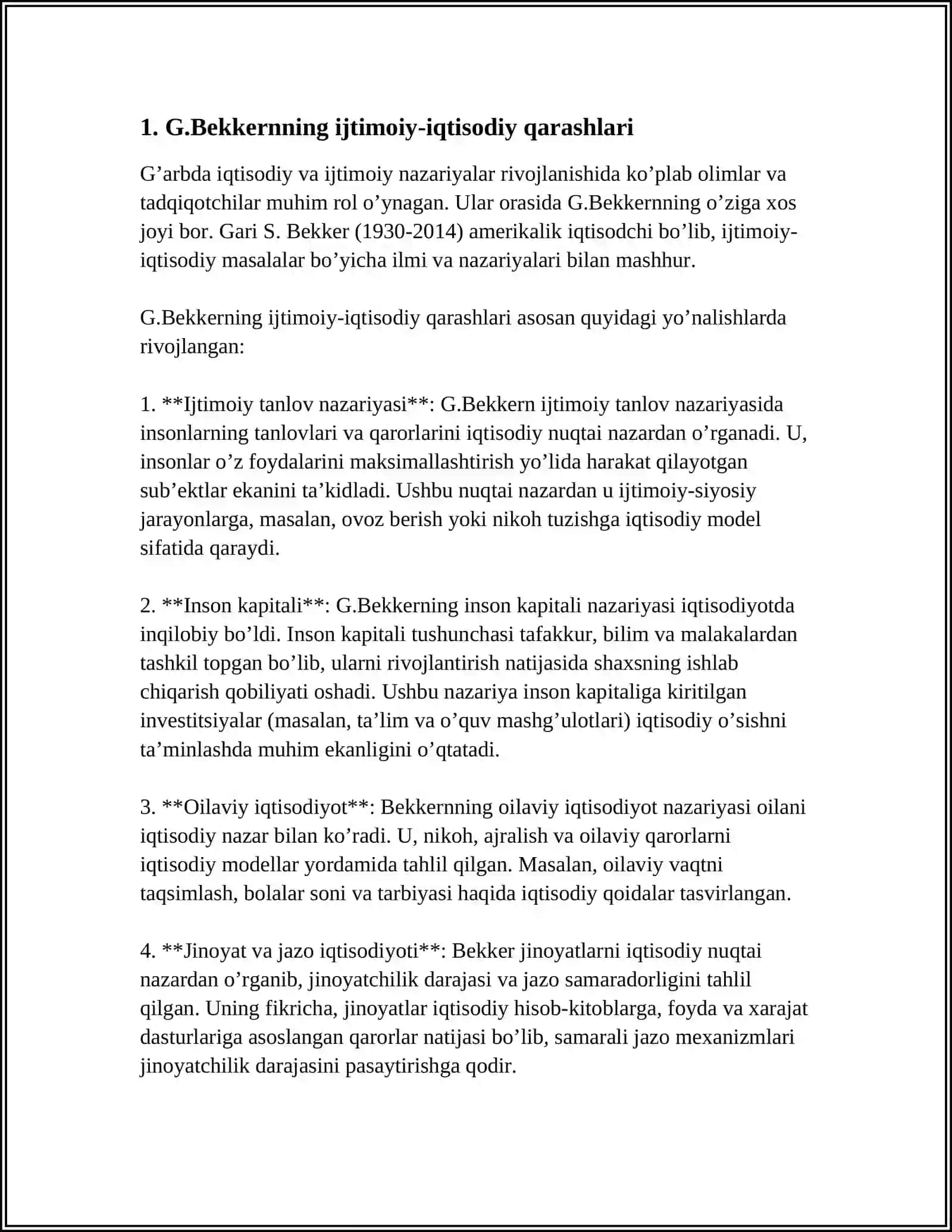 G.BEKKERNING JINOYAT VA JAZO IQTISODIY NAZARIYASI 4