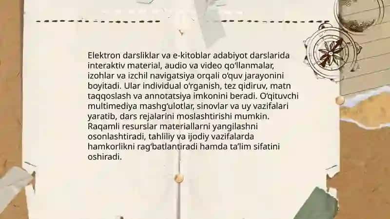 Raqamli dars rejalari va interaktiv prezentatsiyalar yaratish metodikasi 4