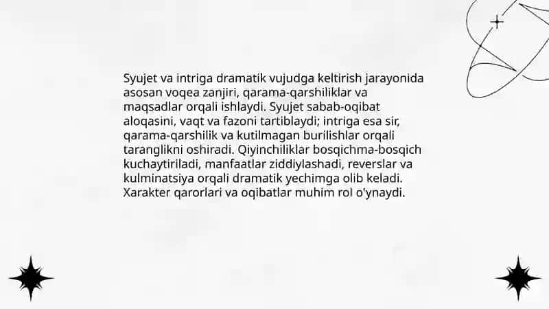 Drama kompozitsiyasi 4