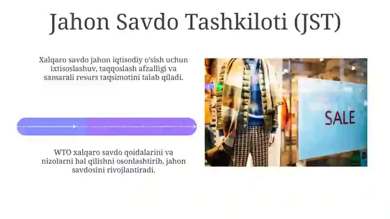 Xalqaro savdoning zaruriyati va uning asosiy ko'rinishlari 4