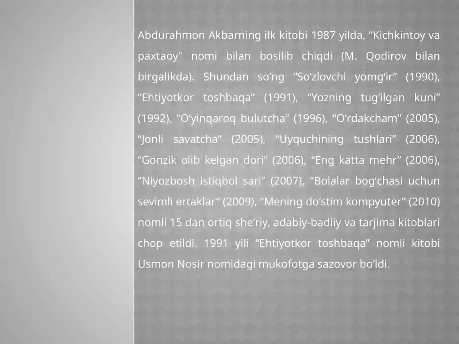 Abdurahmon Akbarhayoti va ijodi 4