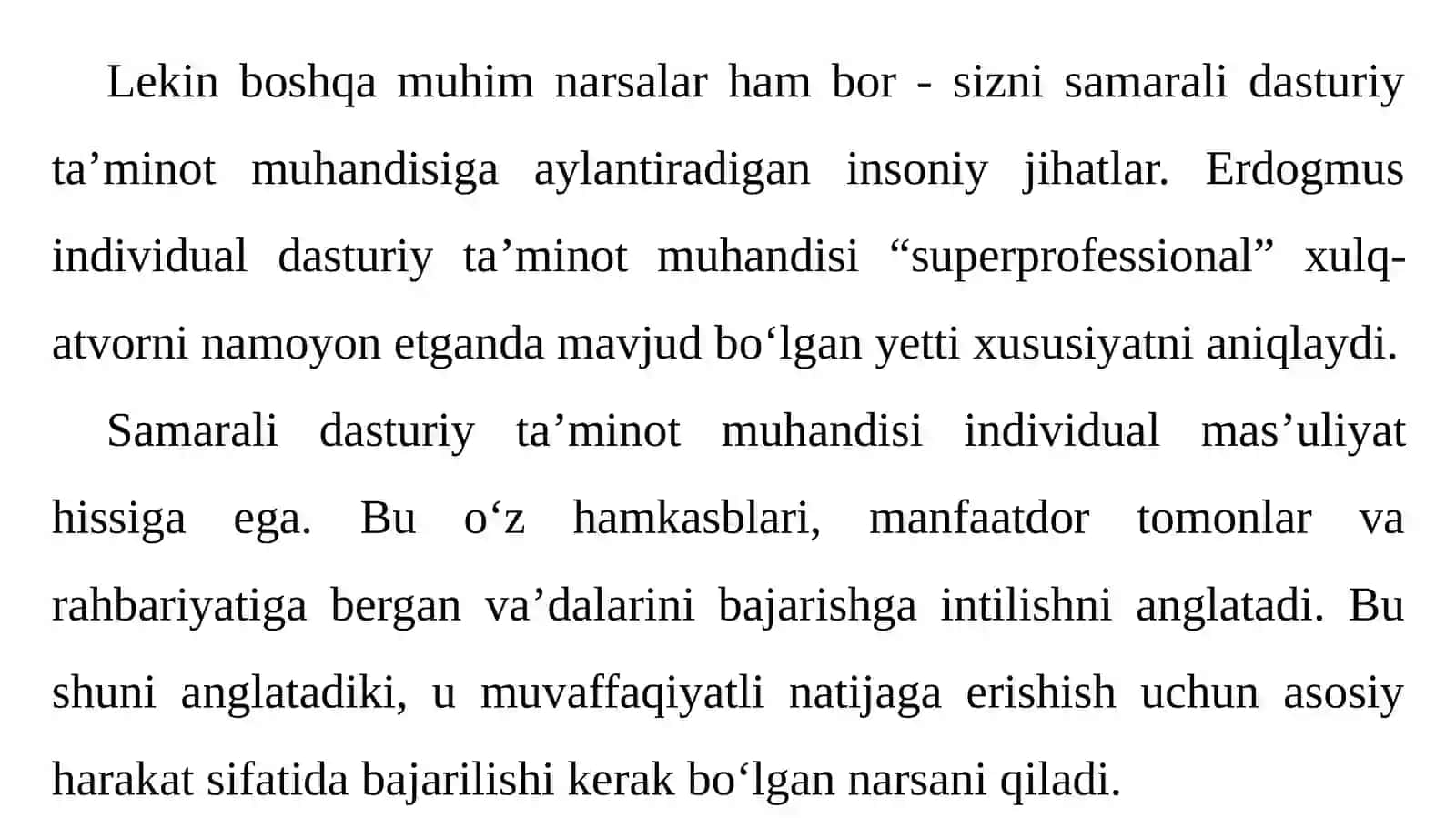 Dasturiy ta’minot muhandisligining insoniy aspektlari 4