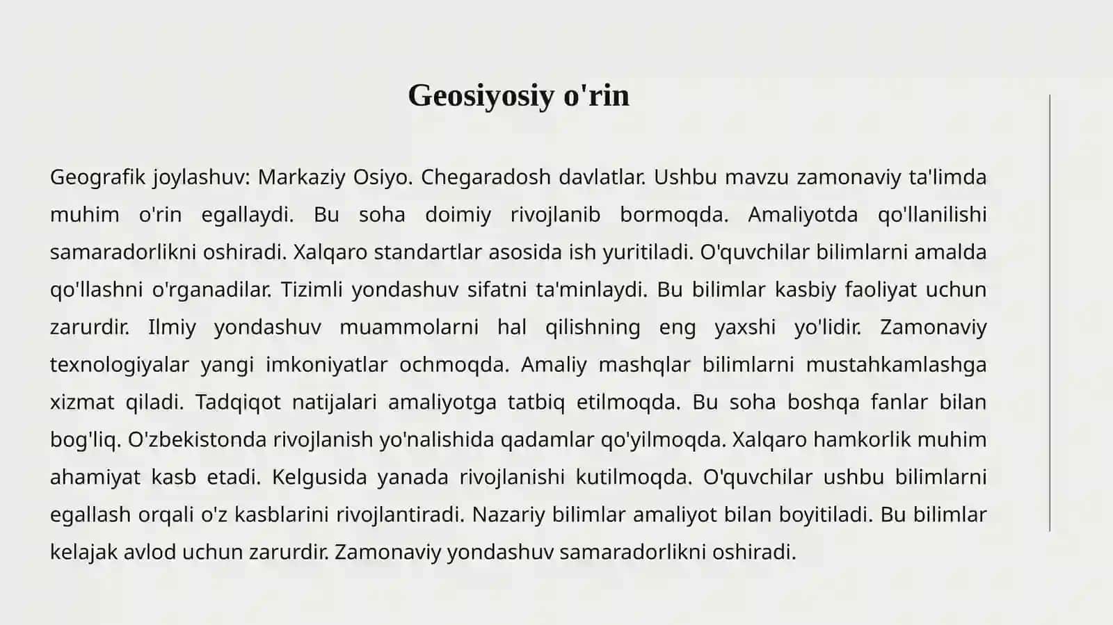 O'ZBEKISTON GEOSIYOSIY 4