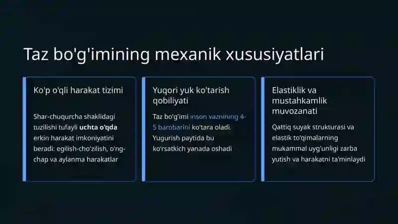 Taz bo'g'imlarining mexanikasi 4