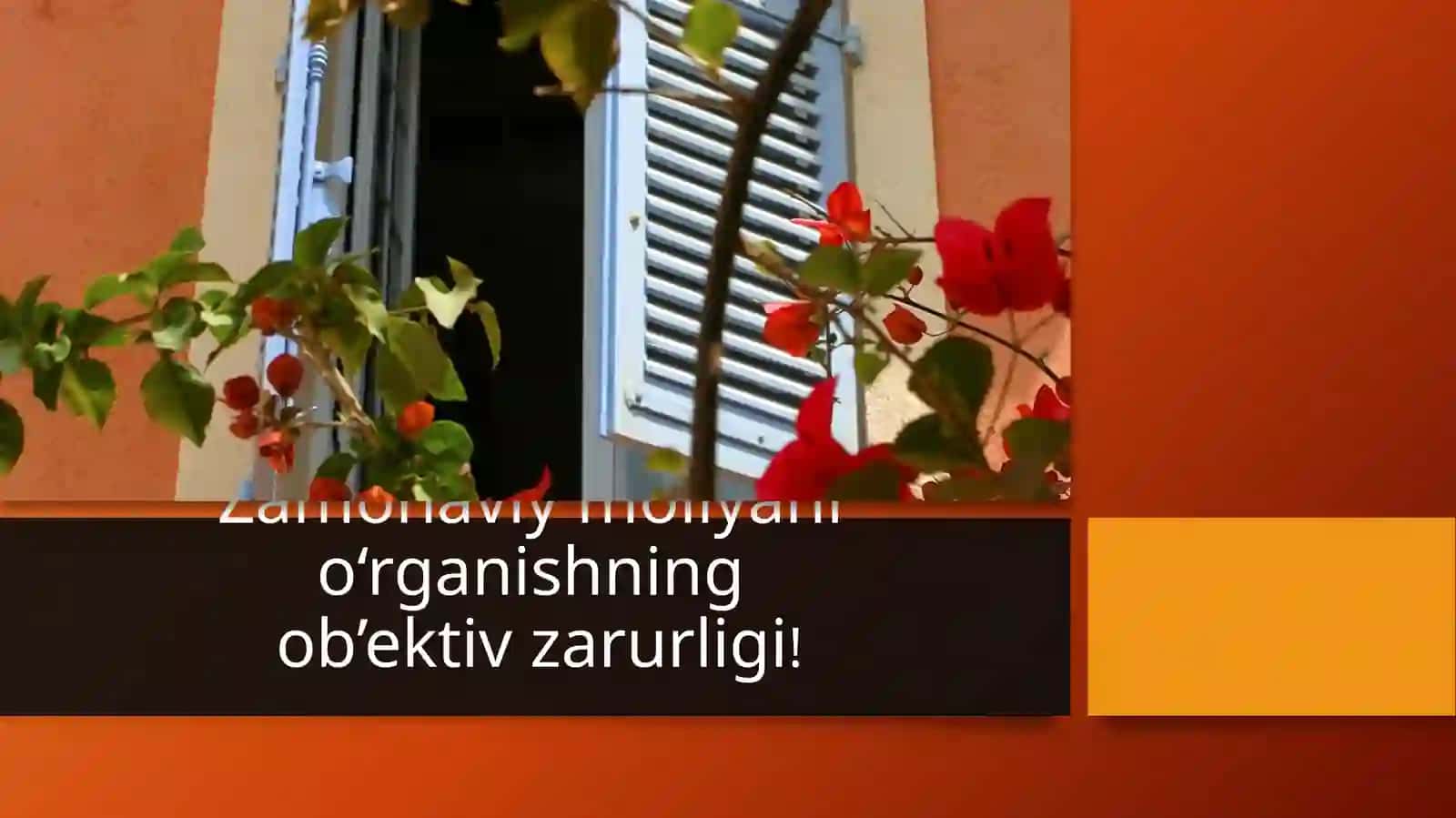 Zamonaviy moliyaviy qarorlar 4