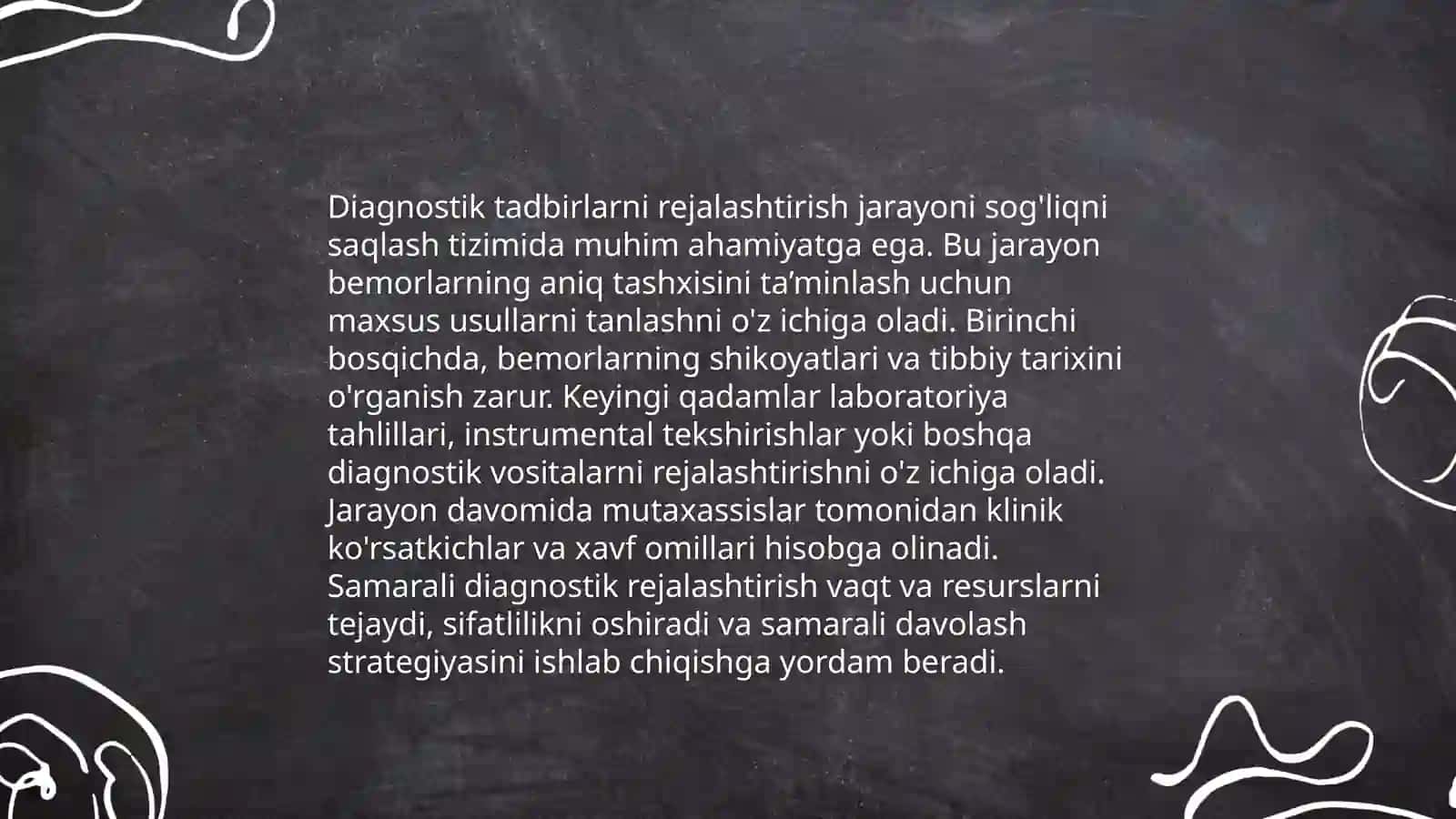Diagnostik tadbirlarni o'tkazishga qo'yiladigan tashkiliy-pedagogik talablari 4