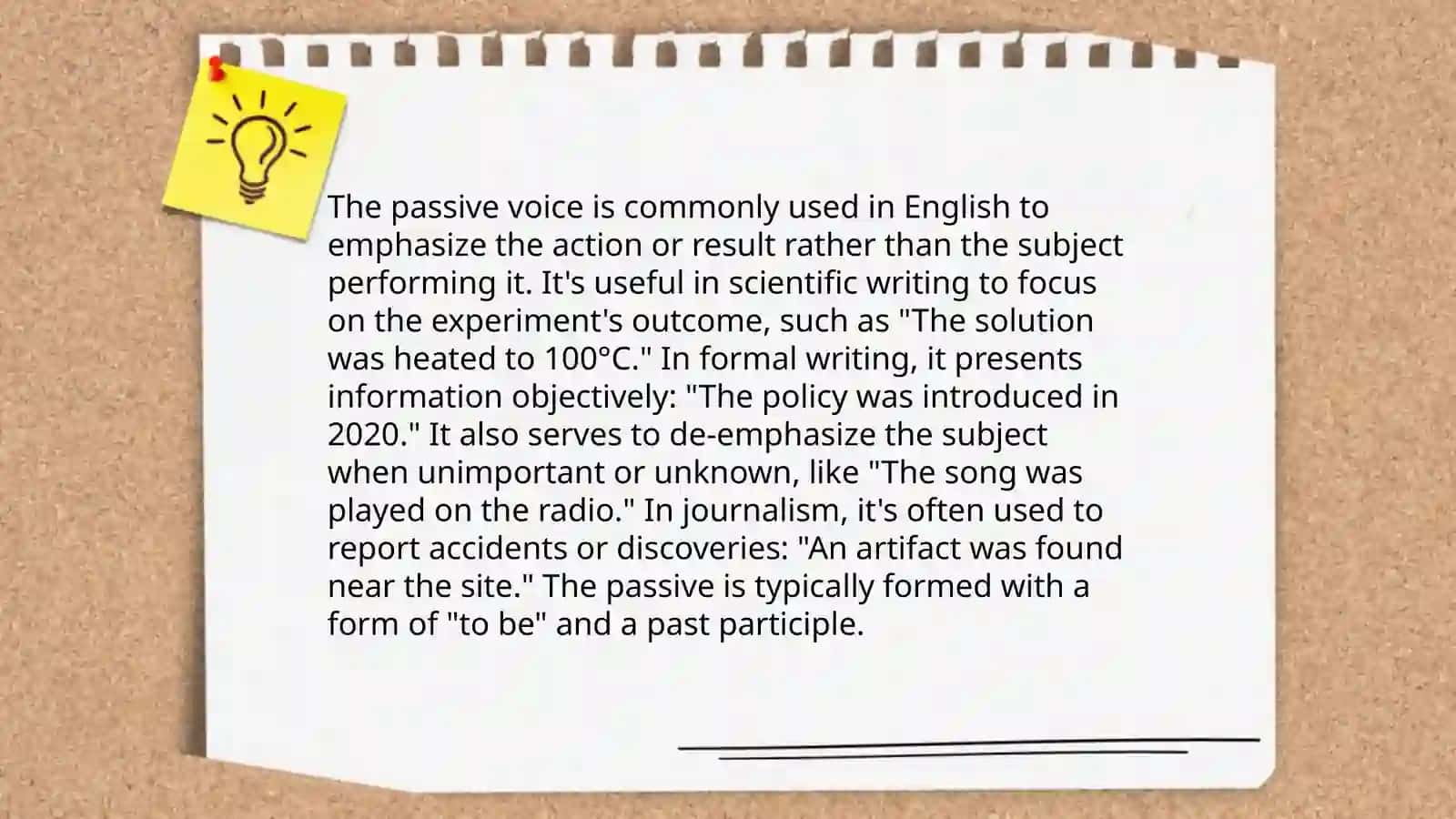 Passive voice 4