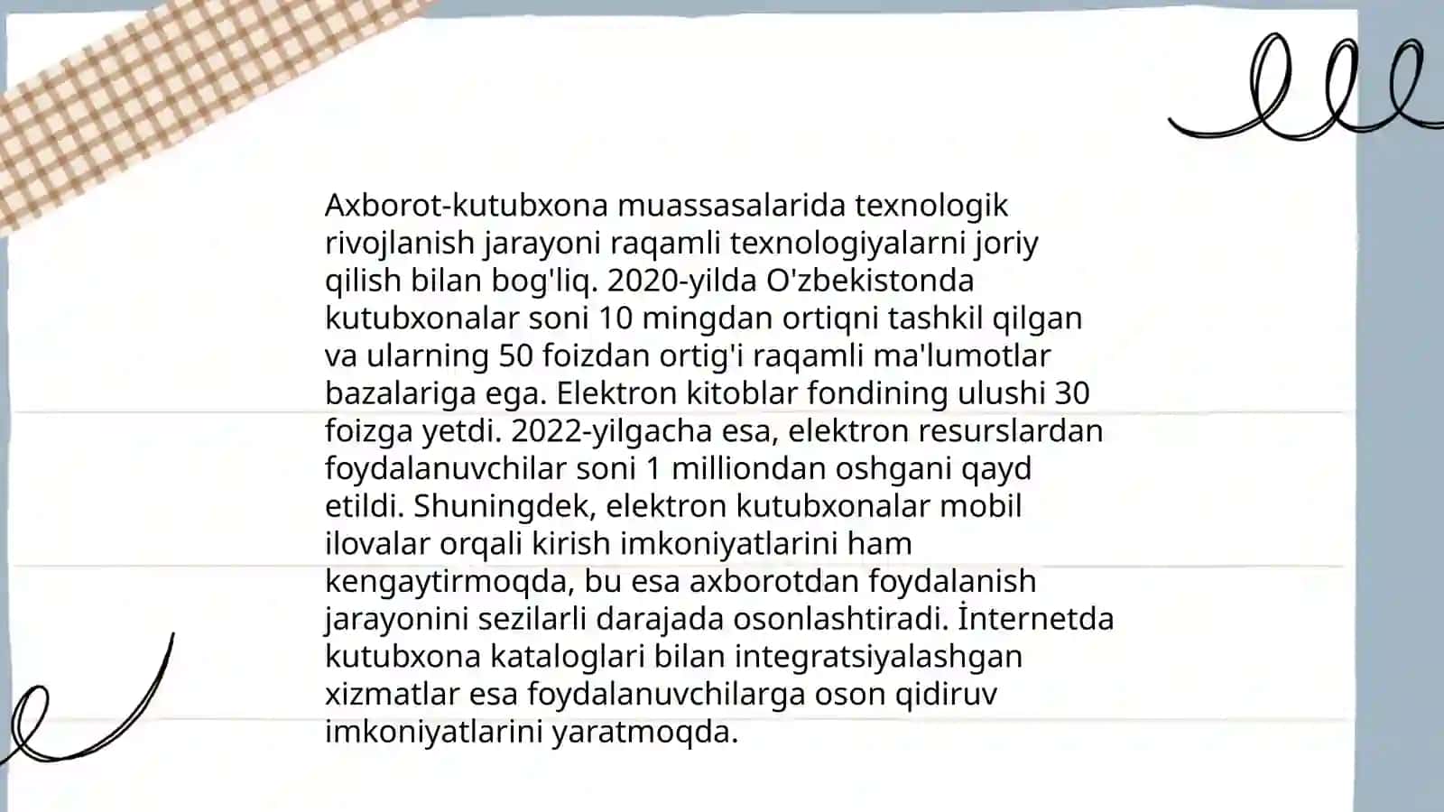 Axborot-kutubxona muossasalarida multimedia vositalaridan foydalanishning roli va ahamiyati 4