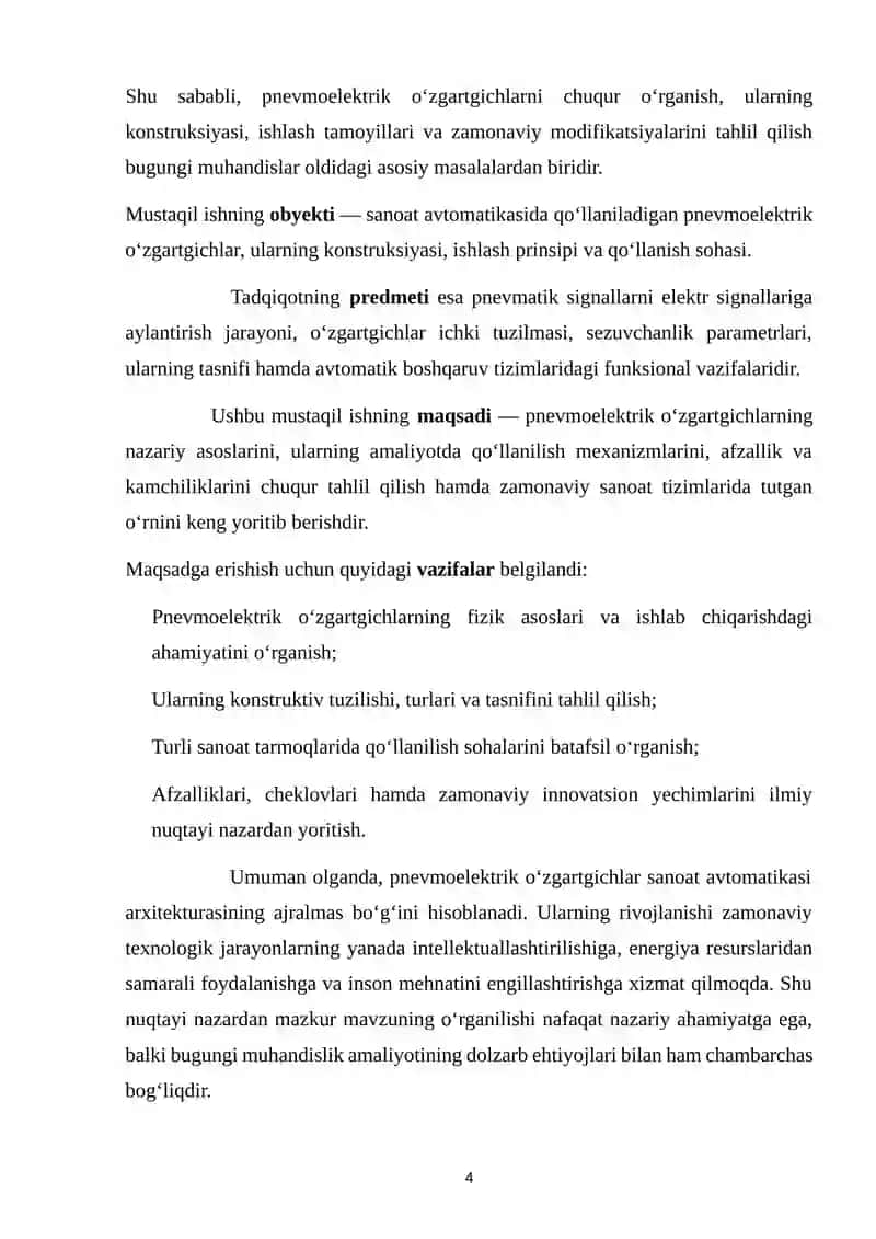 Pnevmoelektrik o'zgartgichlar 4