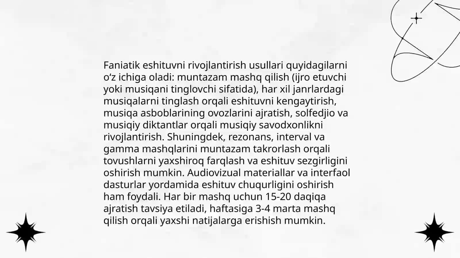 Faniatik eshituv va idrokni rivojlantirish bo'yicha didaktik o'yinlarni loyihalashtirish 4