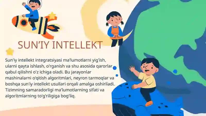 Sun’iyintellekt bilan integratsiyalangan tizimlar 4