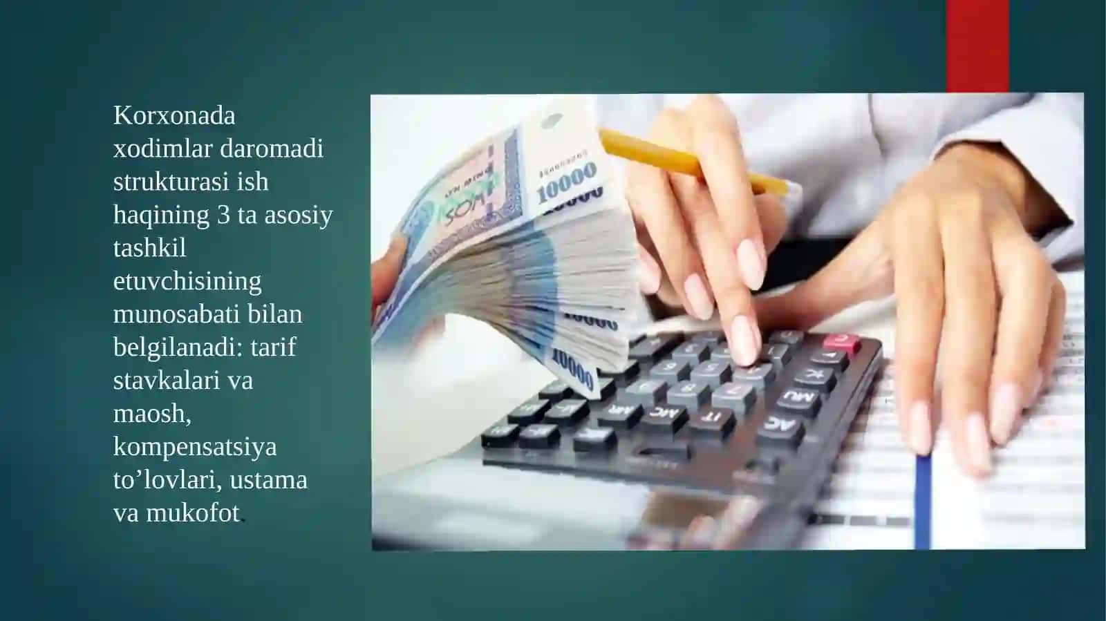 Korxonada Mehnatga Haq To’lash Fondini Rejalashtirish 4