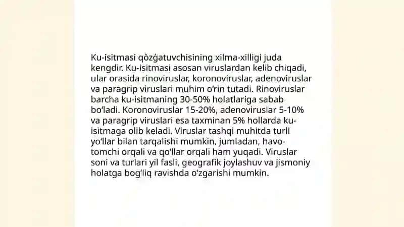 Ku-isitmasi qòzģatuvchisining xarakteristikasi 4