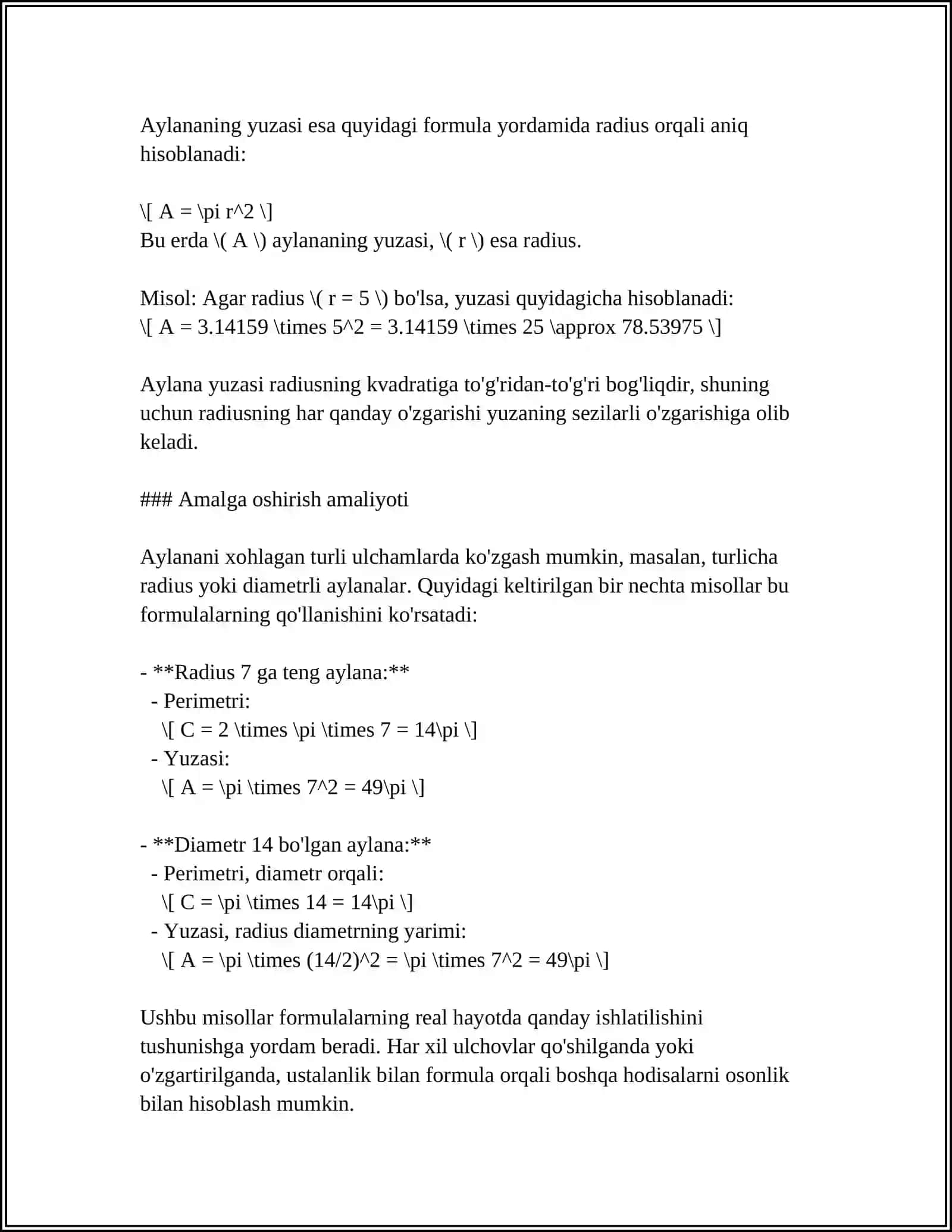 NUQTAVIY TO'PLAMLARNI TOPISHGA DOIR GEOMETRIK MASALALAR 4