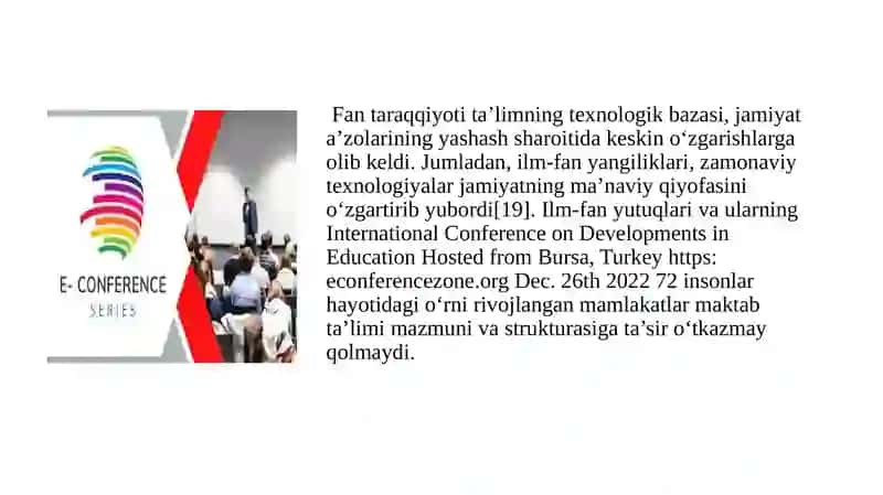 6-MAVZU:BOSHLANG'ICH TA'LIMDA ONA TILI , O'QISH,TABIAT,TASVIRIY SAN'AT DARSLARINI  INTEGRATSIYALASH 4