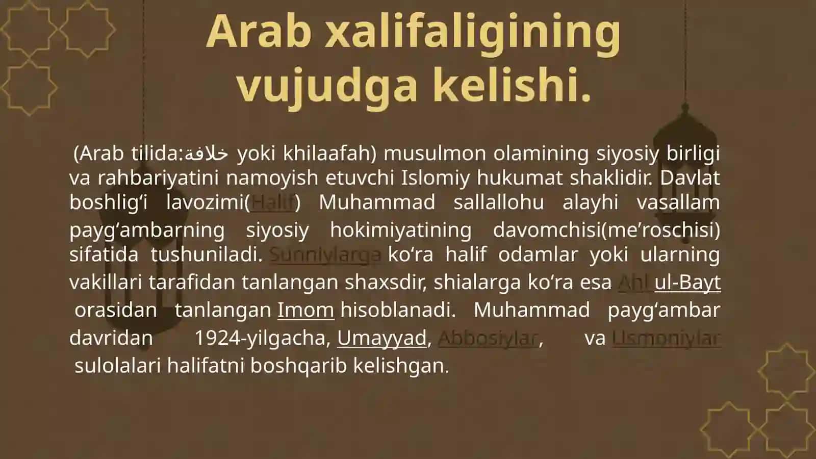 Xalifalik 4