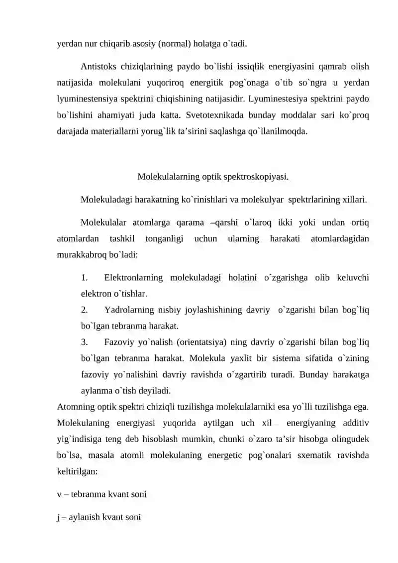 Molekulalarning magnit xususiyatlari 4