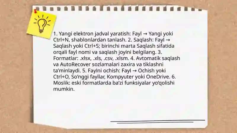 MC Excel asoslari 4