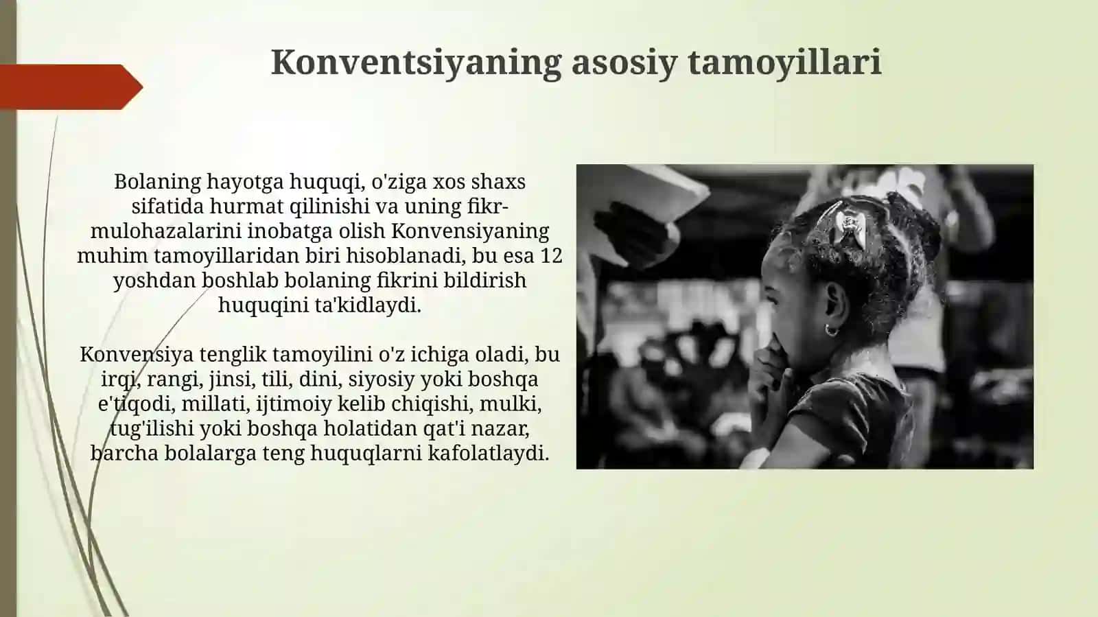 Bola huquqlari toʻgʻrisidagi konvensiyasi 4