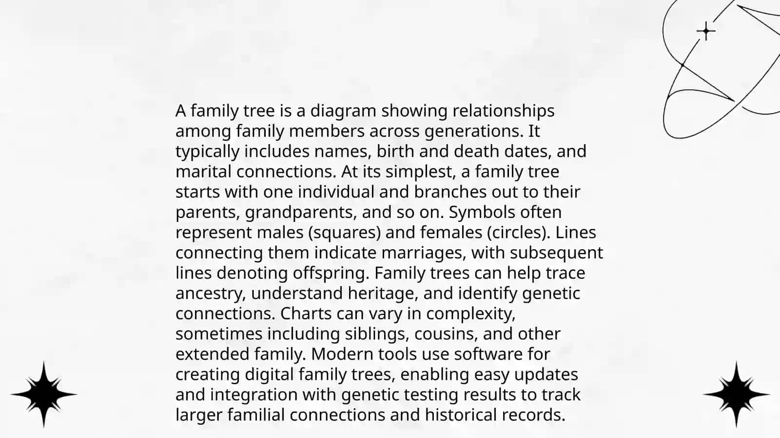 Family tree (Making own family tree) 4