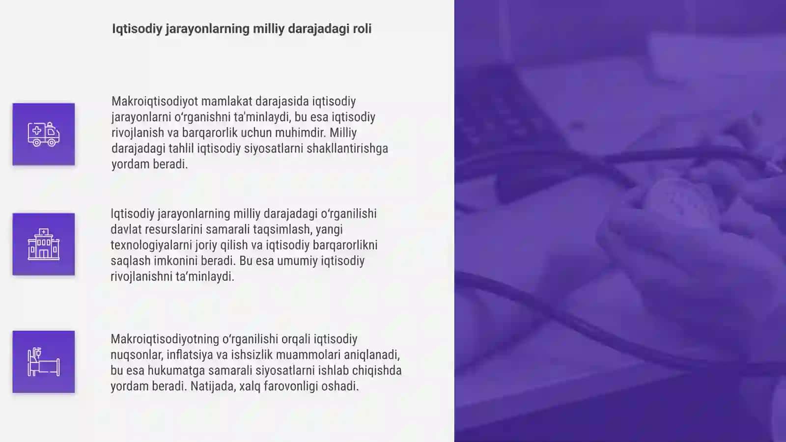 Makroiqtisodiyotni iqtisodiy jarayonlarni milliy darajada oʻrganish 4