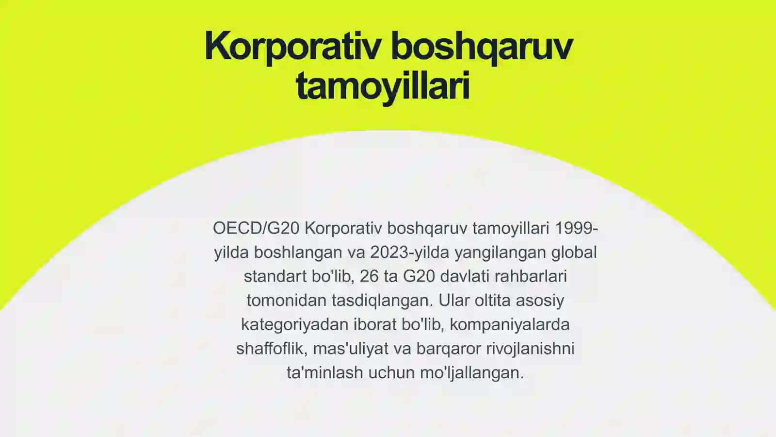 Korporativ boshqaruv tamoyillari 4
