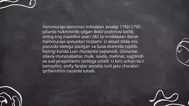 Bobil podsholigi. Qadimgi va oʻrta bobil 4