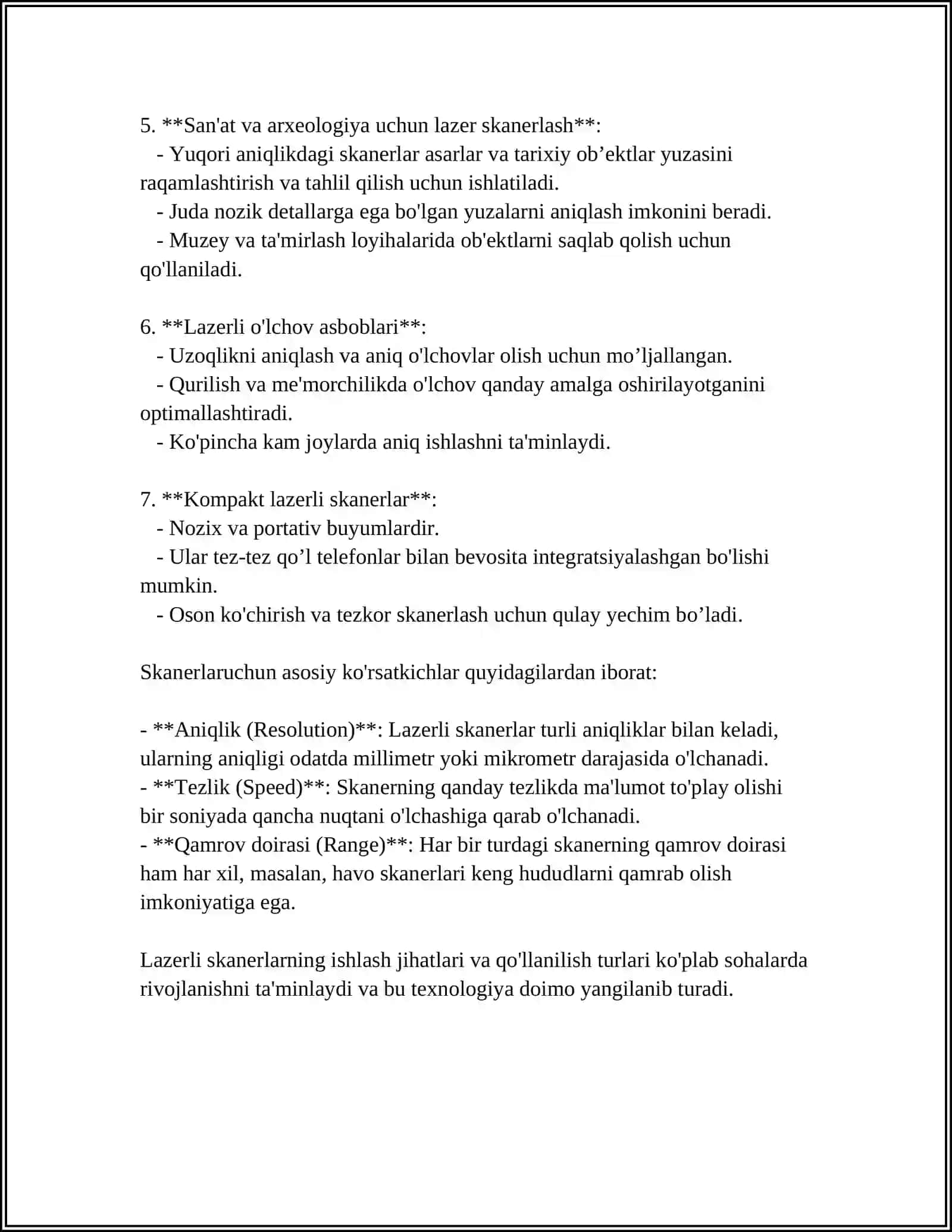 YER USTI OBYEKTLARINI LAZERLI SKANER BILAN S'YOMKA QILISH 4