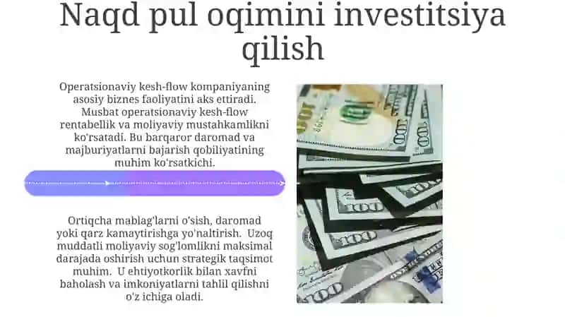 Moliyaviy oqimlar 4