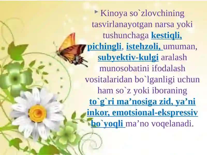 Ifodalilik va kinoya 4