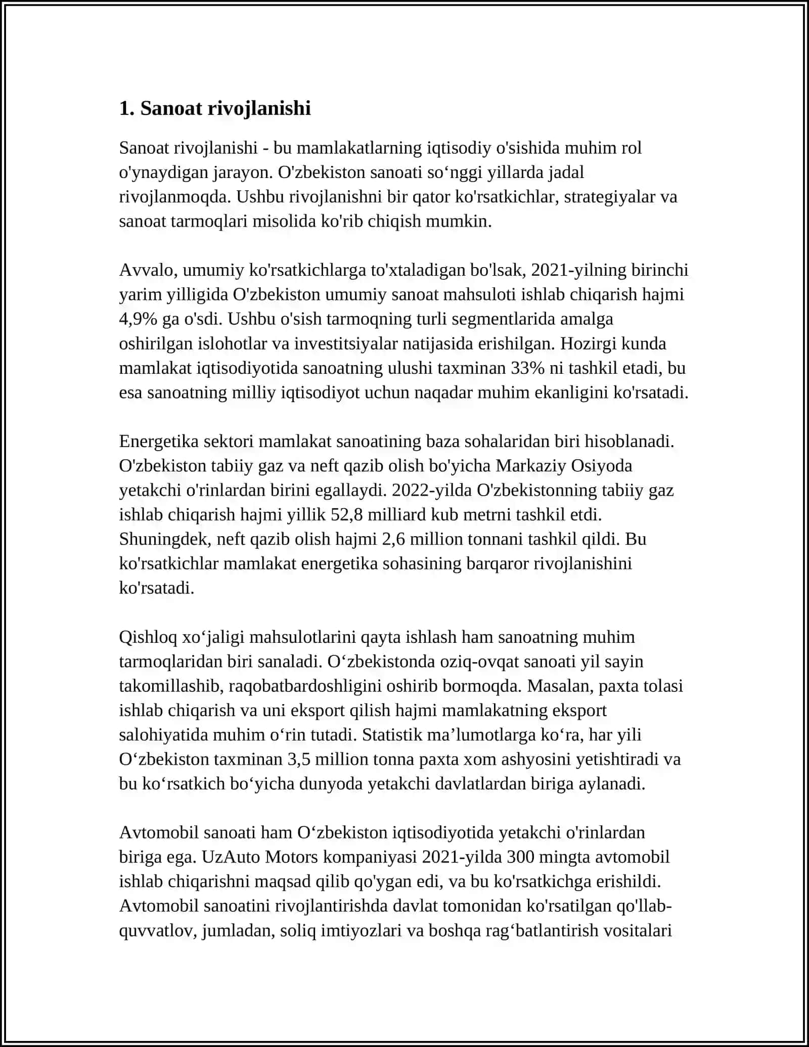 MUSTAQILLIKGA ERISHISH ARAFASIDA OʻZBEKISTONDAGI IJTIMOIY-IQTISODIY JARAYONLAR 4
