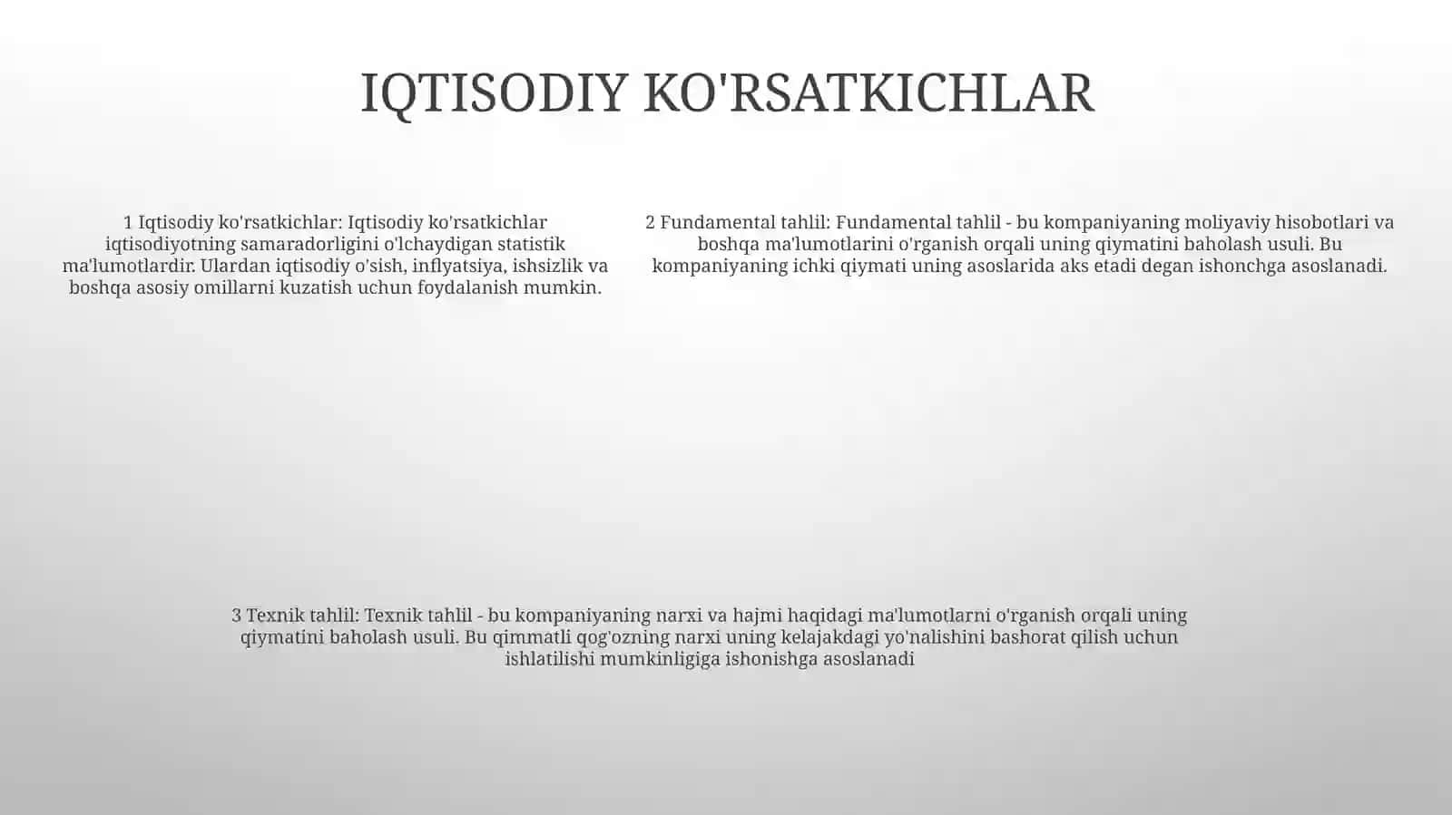 Moliya Bozori Tahlil Etish Asoslari FundamentalVaTexnik 4