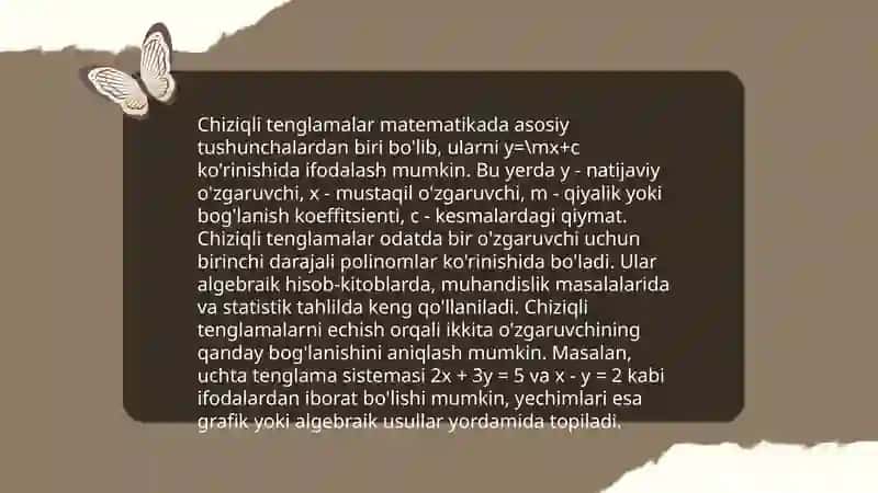 Tenglamalar va ularning turlari 4