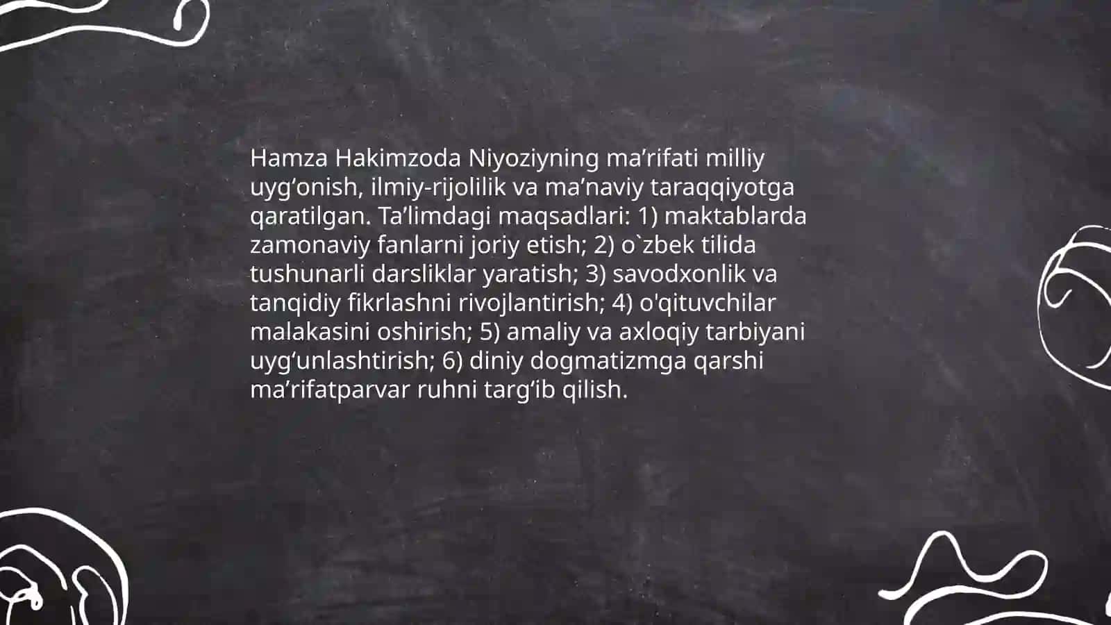 Hamza Hakimzoda Niyoziyning maʼrifiy-pedagogik qarashlari 4