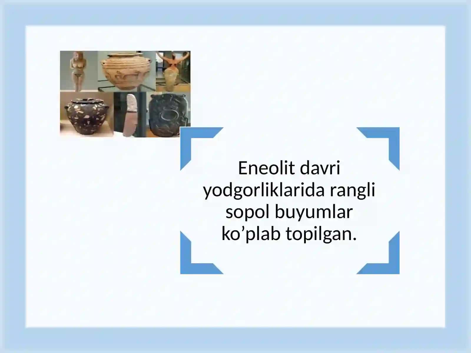 ARXEOLOGIYA VA ETNOLOGIYA fanidan MUSTAQIL ISHI 4