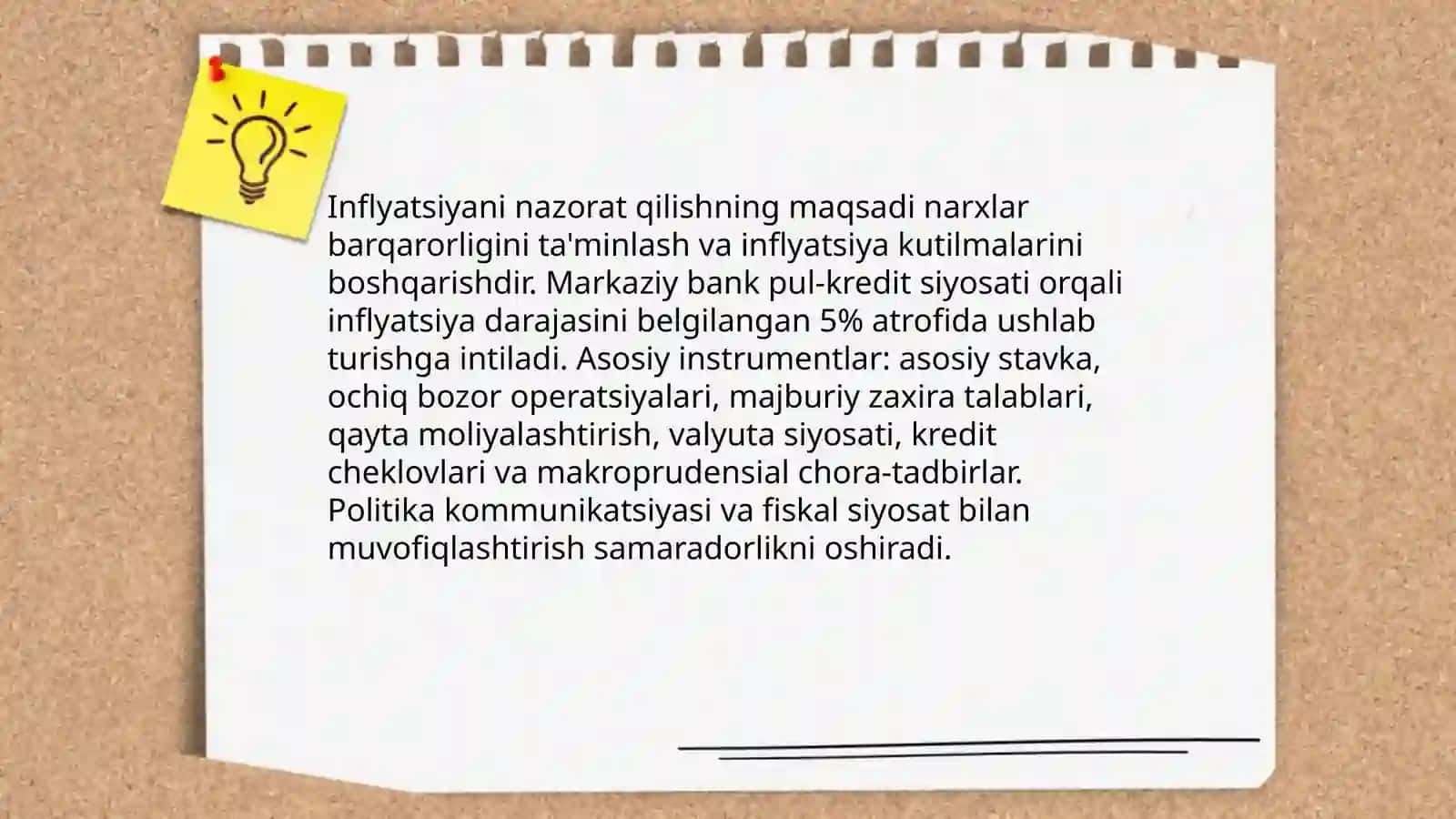 Makroiqtisodiy siyosatning maqsadlari va ularning o‘zaro muvofiqlashtirilishi 4