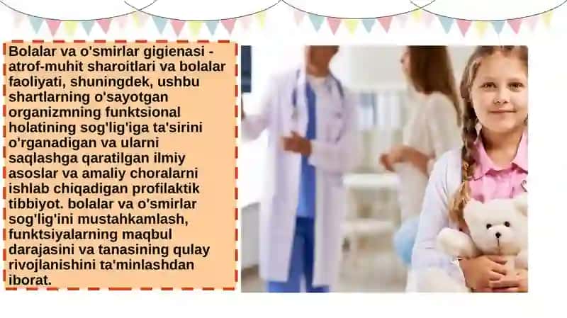 Bolalar va Oʻsmirlar gigiyenasida Qoʻllaniladigantadqiqot usullari 4