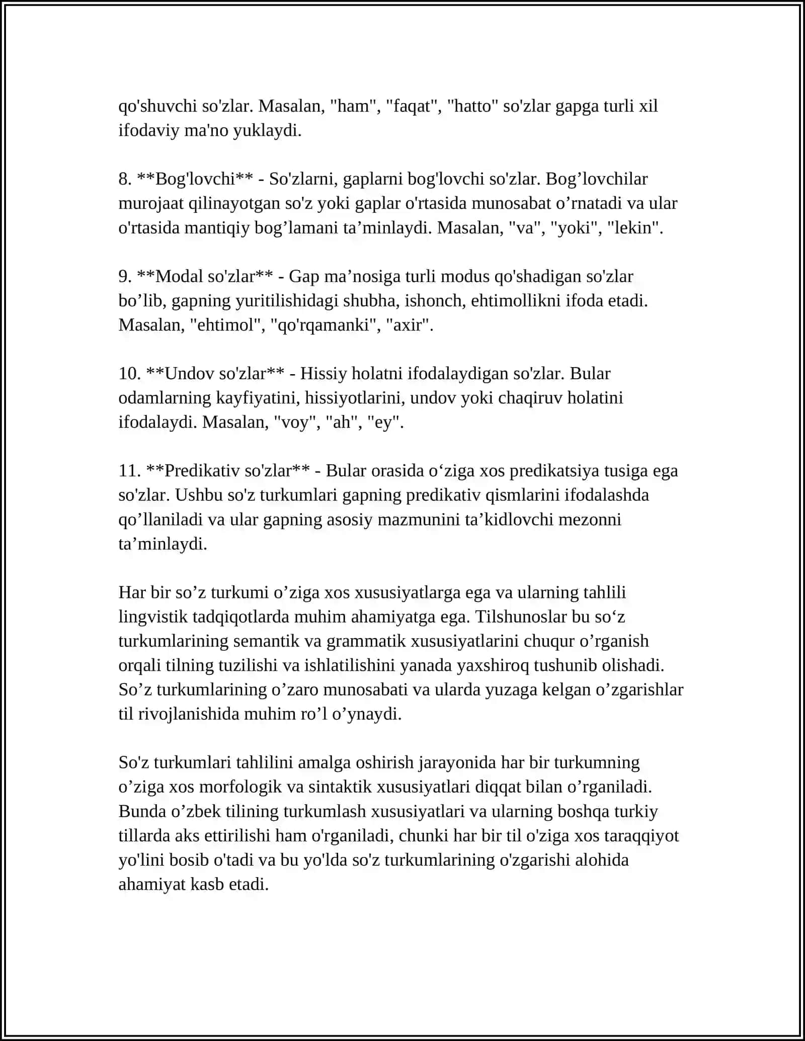 BOSHLANG'ICH SINF O'QUVCHILARINI MORFOLOGIK TAHLILGA O'RGATISH 4