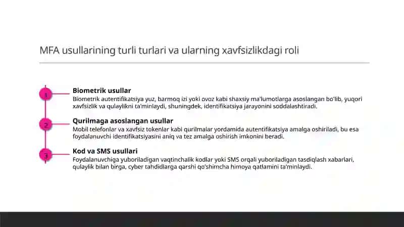 Ko'p faktorti autentifikatsiya 4