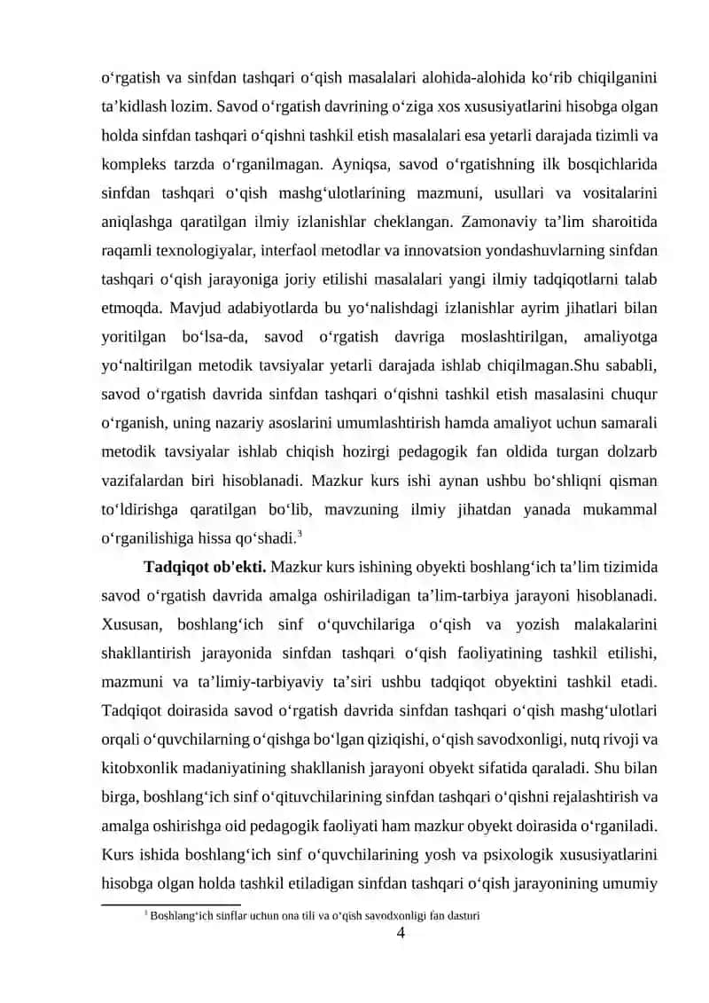 Savod o'rgatish davrida sinfdan tashqari o'qishni tashkil etish 4