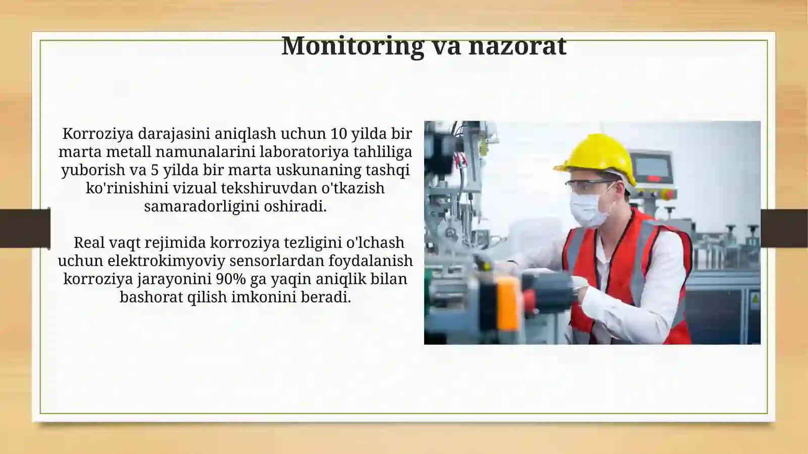Neft va gaz sanoati qurilmalarini korroziya bardoshliligini oshirish usullari 4