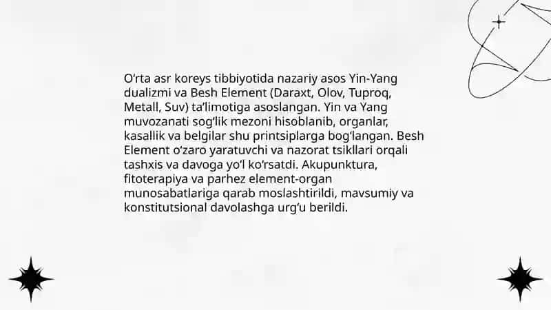 Koreyada o‘rta asr tibbiyoti va an‘anaviy muolajalar 4