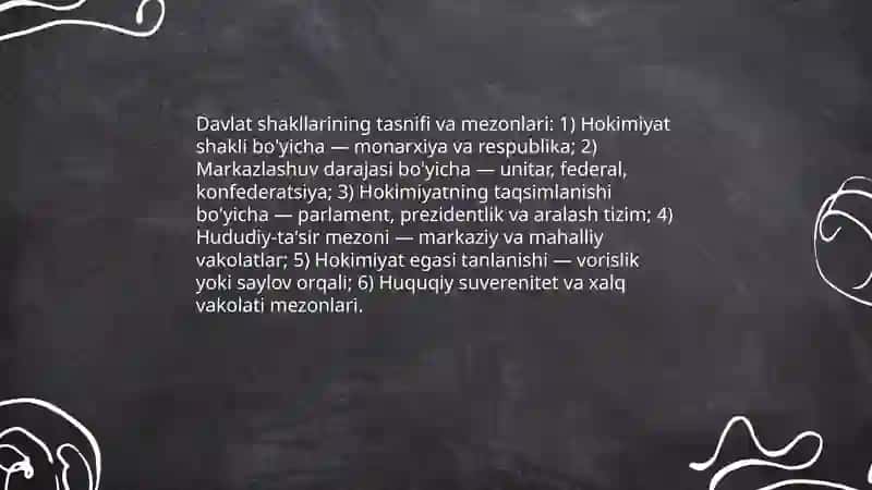 Davlat shakillari 4