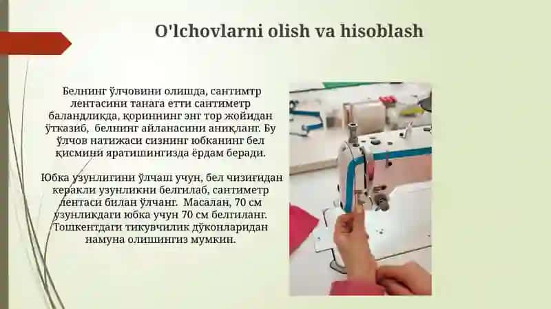 Qiz bolalar yupkalari uchun texnologik xaritasini tuzish.maketini tikish 4