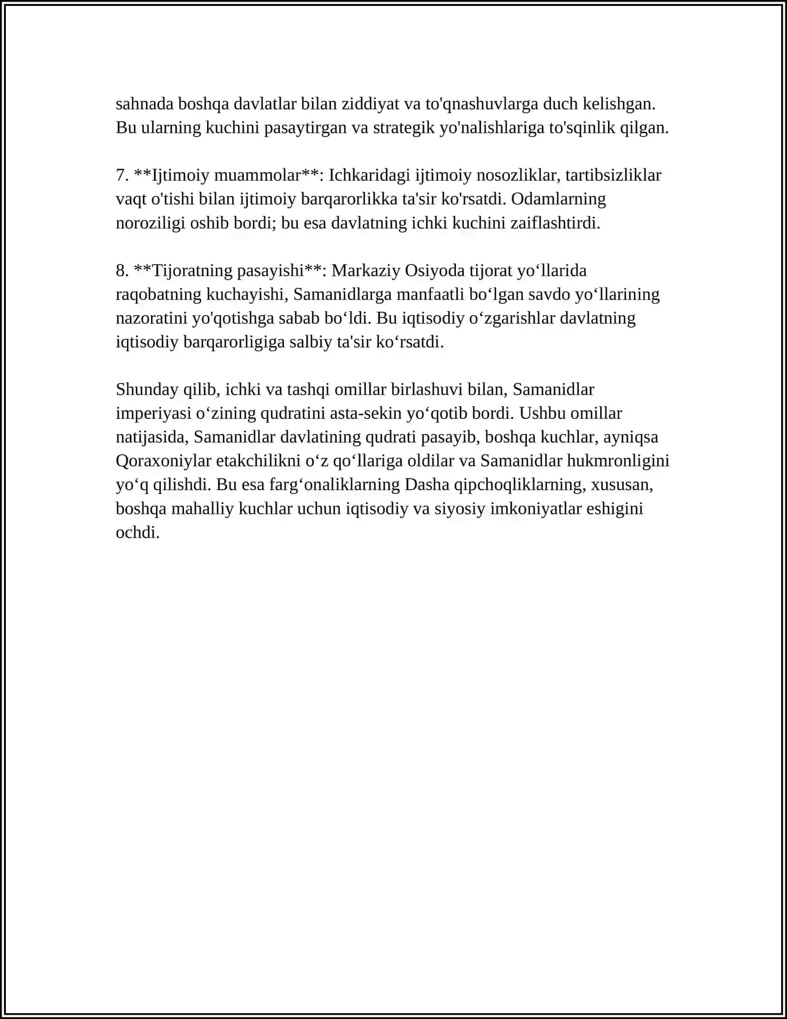 MARKAZIY OSIYODA 10-ASRNING 2 -YARMIDA SIYOSIY JARAYINLAR.TURKIY HOJIBLAR FAOLIYAT 4